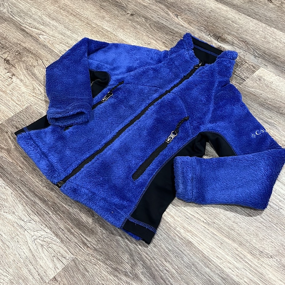 Columbia Blue Kids Fleece Zip Up 14/16 - Picture 2 of 8